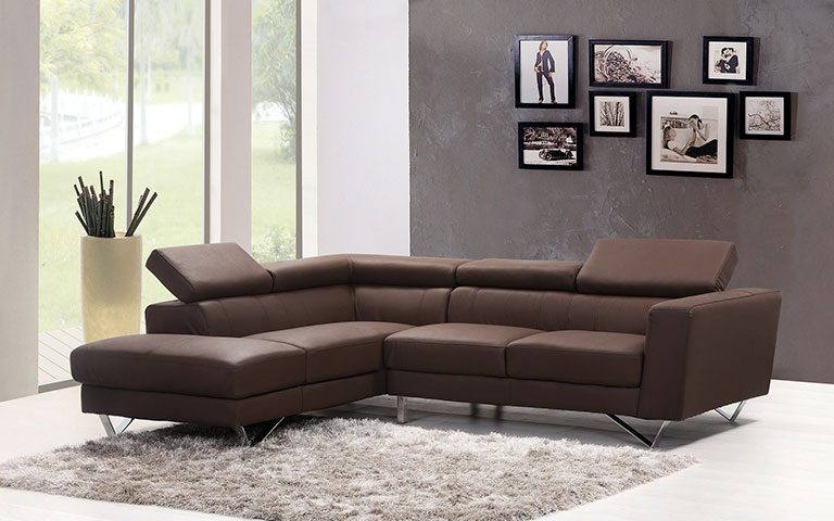 Raumhgestaltung: Sofa mit Teppich